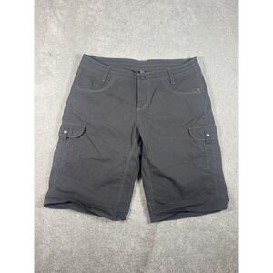 Kuhl Splash Cargo Bermuda Shorts Women's Size 16 Short Gray‎ Outdoors Hiking